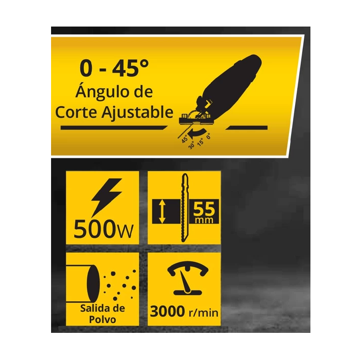 výkonná priamočiara píla